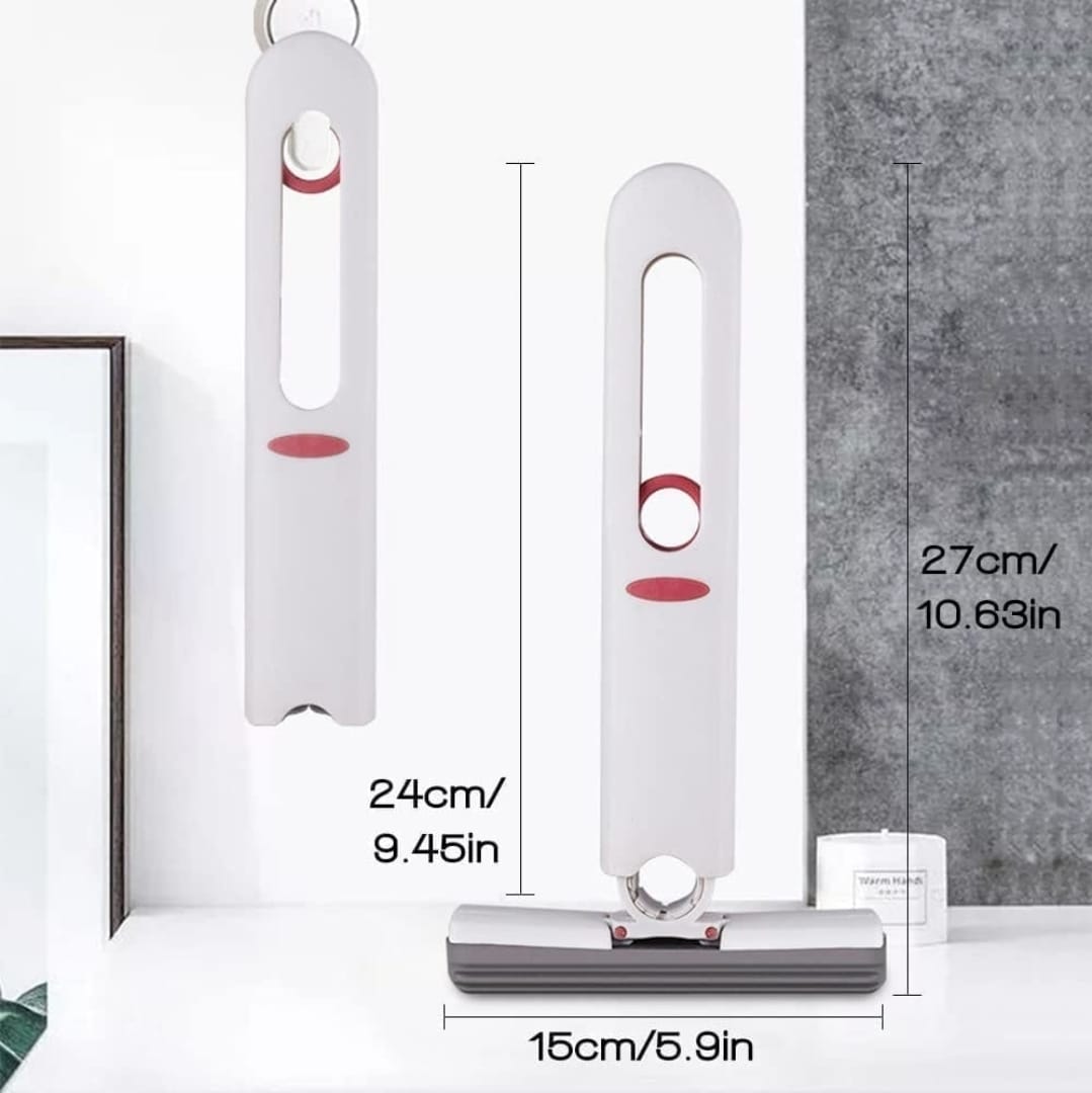 Portable Self-Squeeze Short Mop